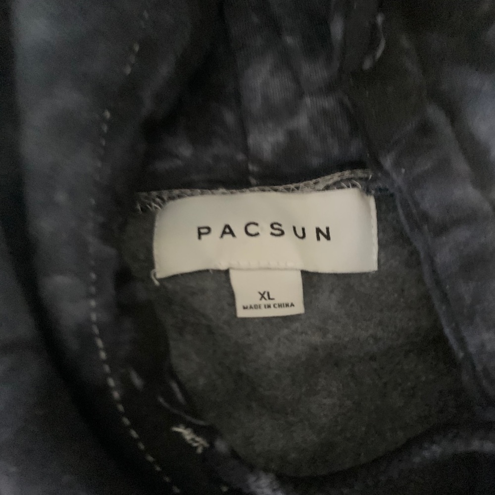 SOLD OUT PACSUN CRYSTAL WASH HOODIE - Picture 3 of 3